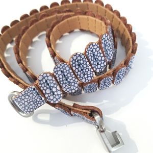 Anthropologie Skinny Tab Belt